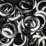 Glossy,Nickel-plated,Or,Chrome-plated,Eyelets,For,Attaching,Curtains,In,The