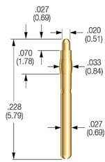 Battery & Connector Pins – BC201337AD